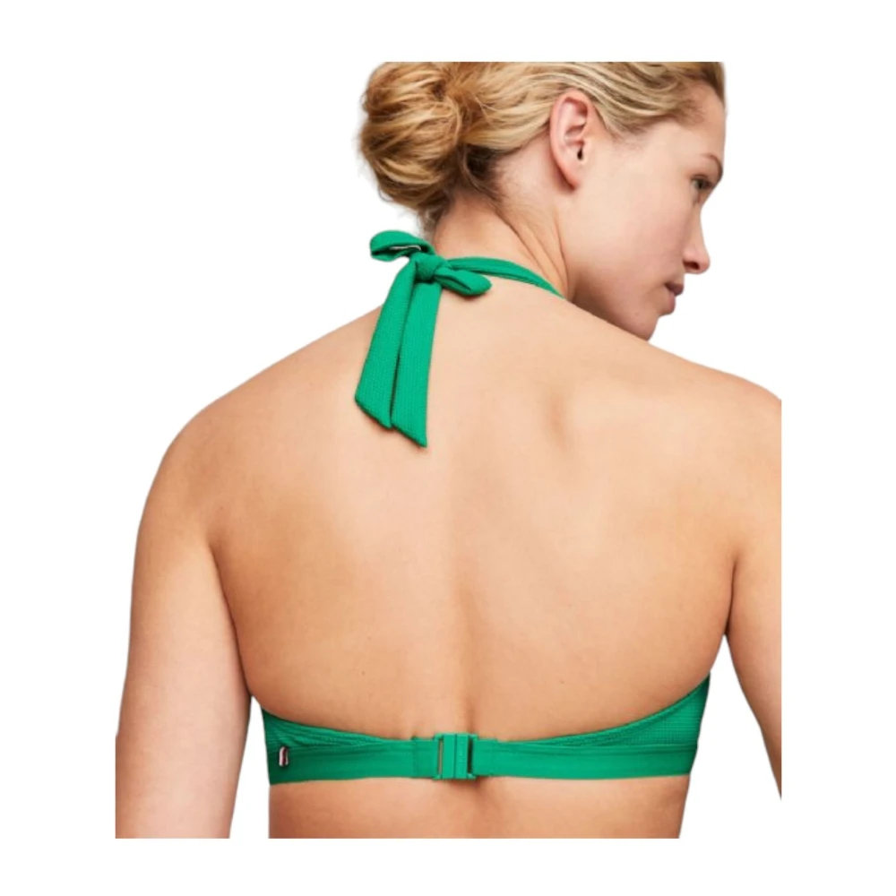 Tommy Hilfiger Stijlvolle Bikini Top Green Dames