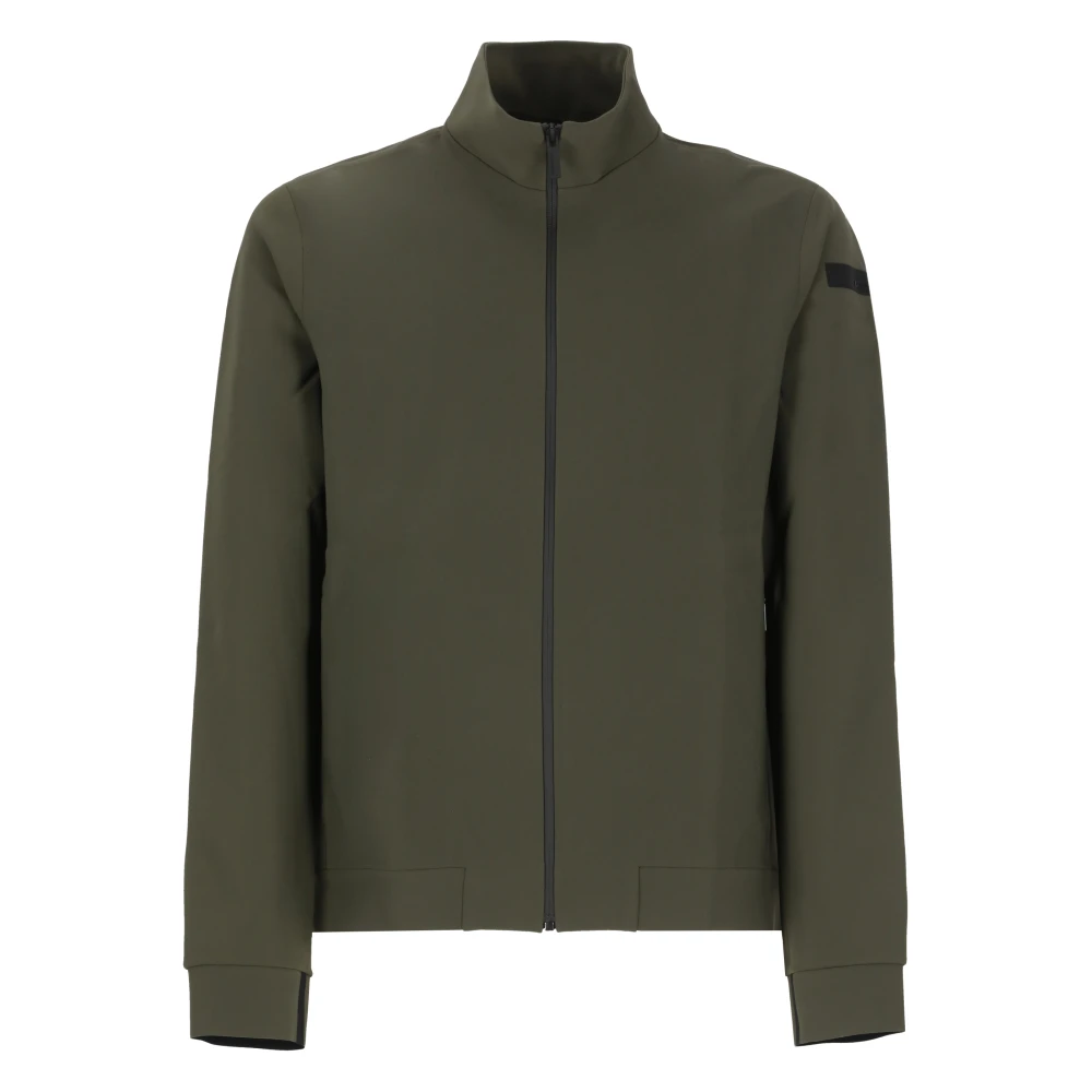 RRD Groene hoge hals sweatshirt met rits Green Heren
