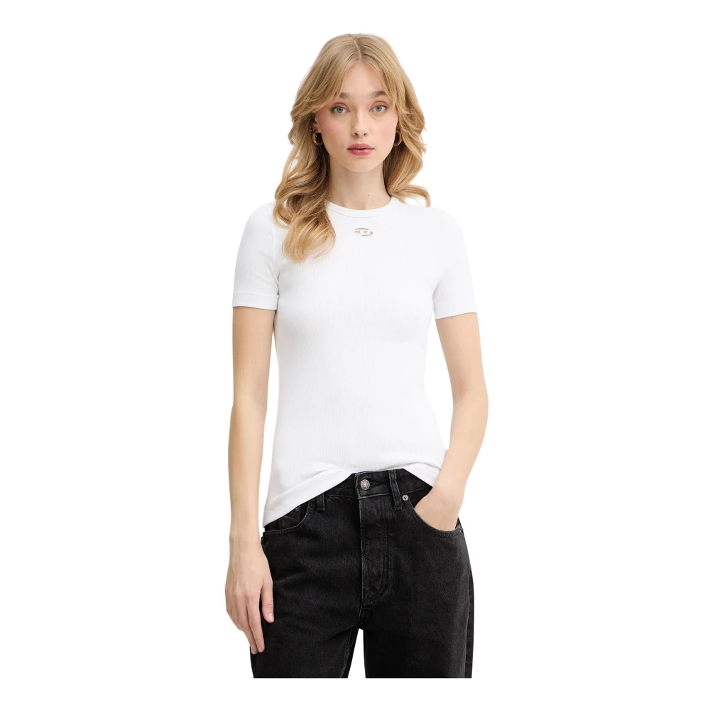 Diesel Donna Bianco Top, Xs, New, - Immagine 3