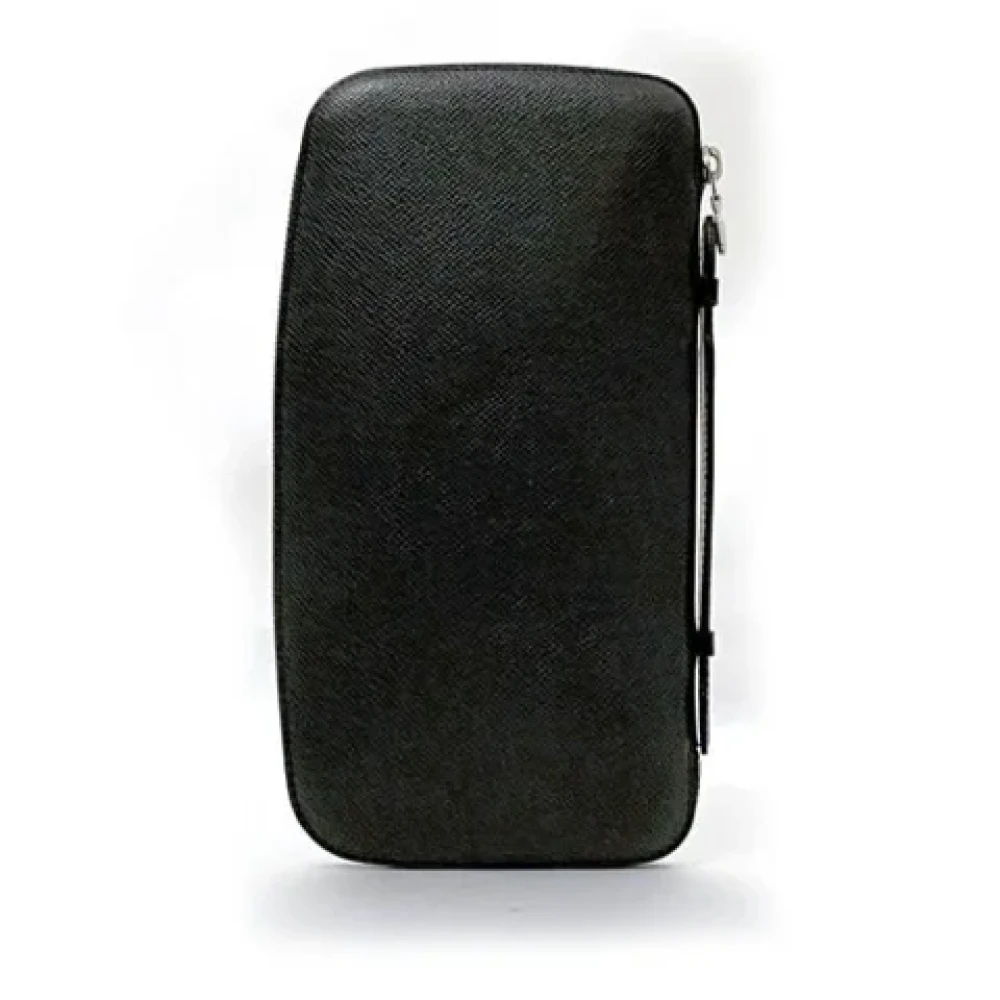 Louis Vuitton Vintage Pre-owned Leather wallets Black Heren