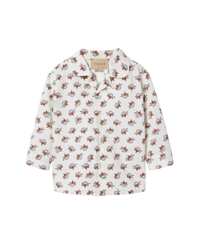 equestrian-print-cotton-shirt