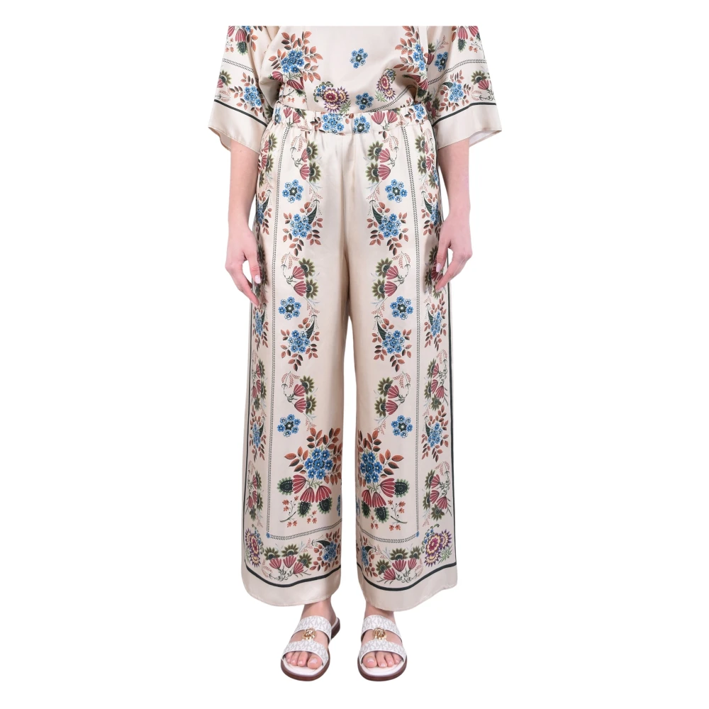 Weekend Max Mara Women's Multicolor Wide Trousers, 2XS, Snack Wide Trousers