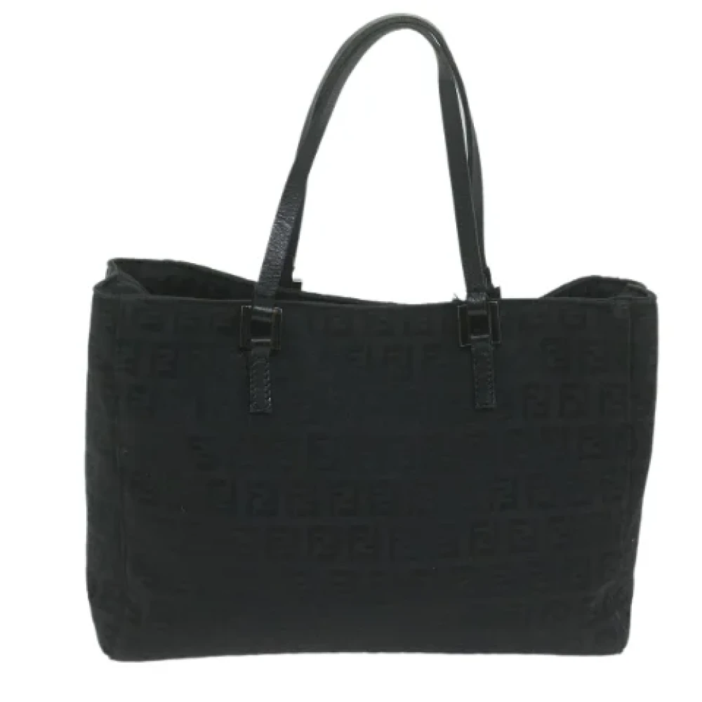 Fendi Vintage Pre-owned Fabric fendi-bags Black Dames