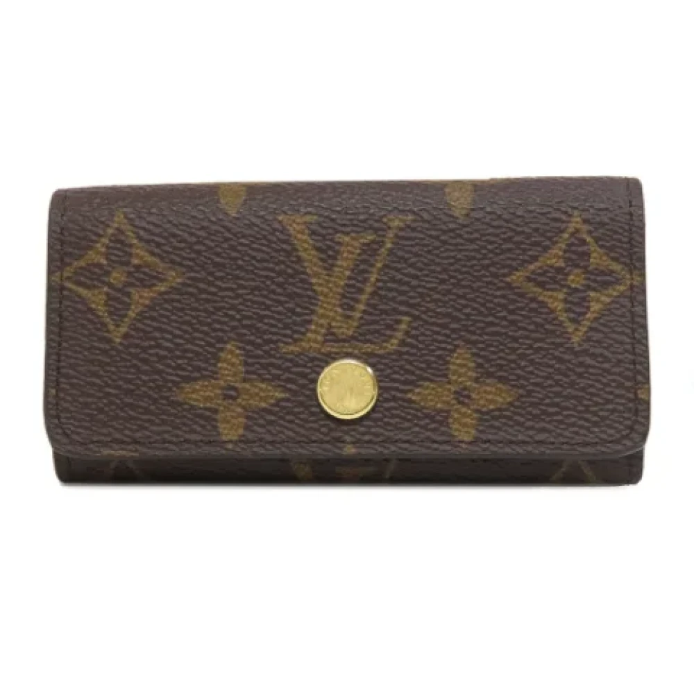 Louis Vuitton Vintage Pre-owned Canvas key-holders Brown Dames