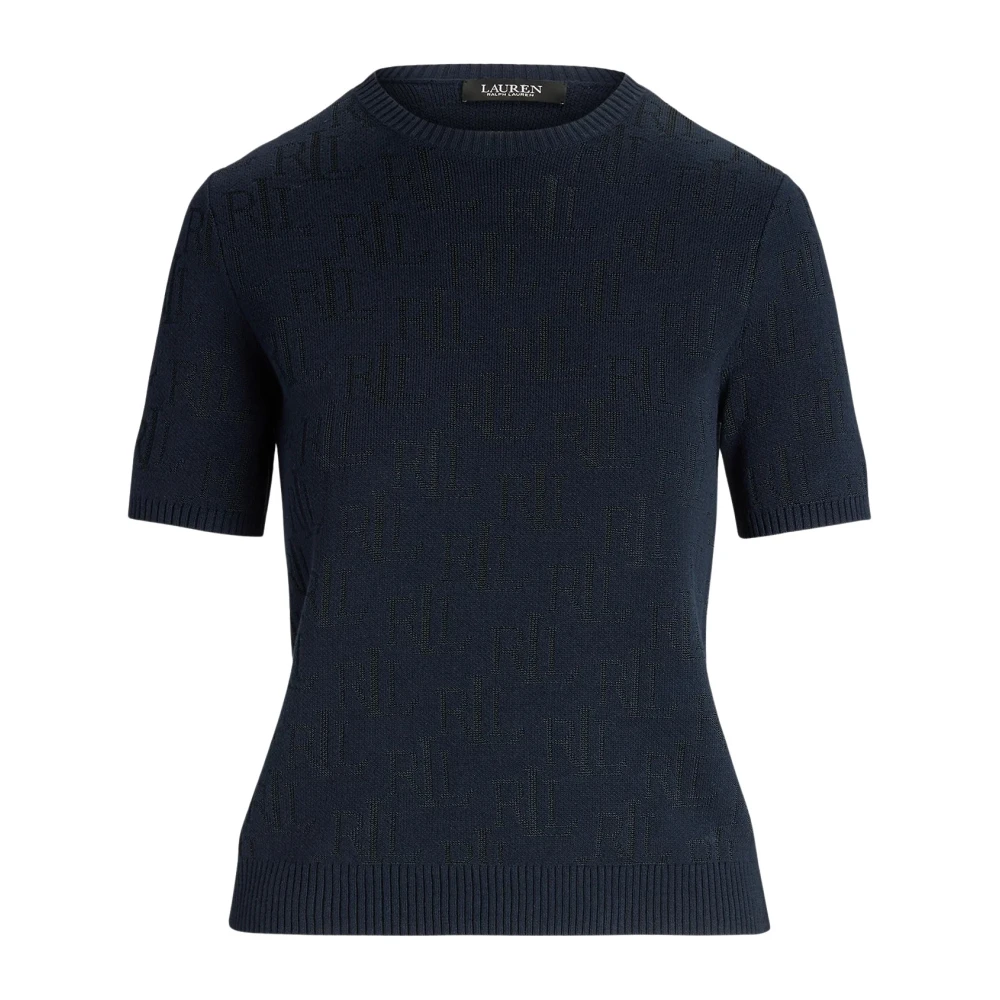 Ralph Lauren Jamyzah Korte Mouw Pullover Blue Dames