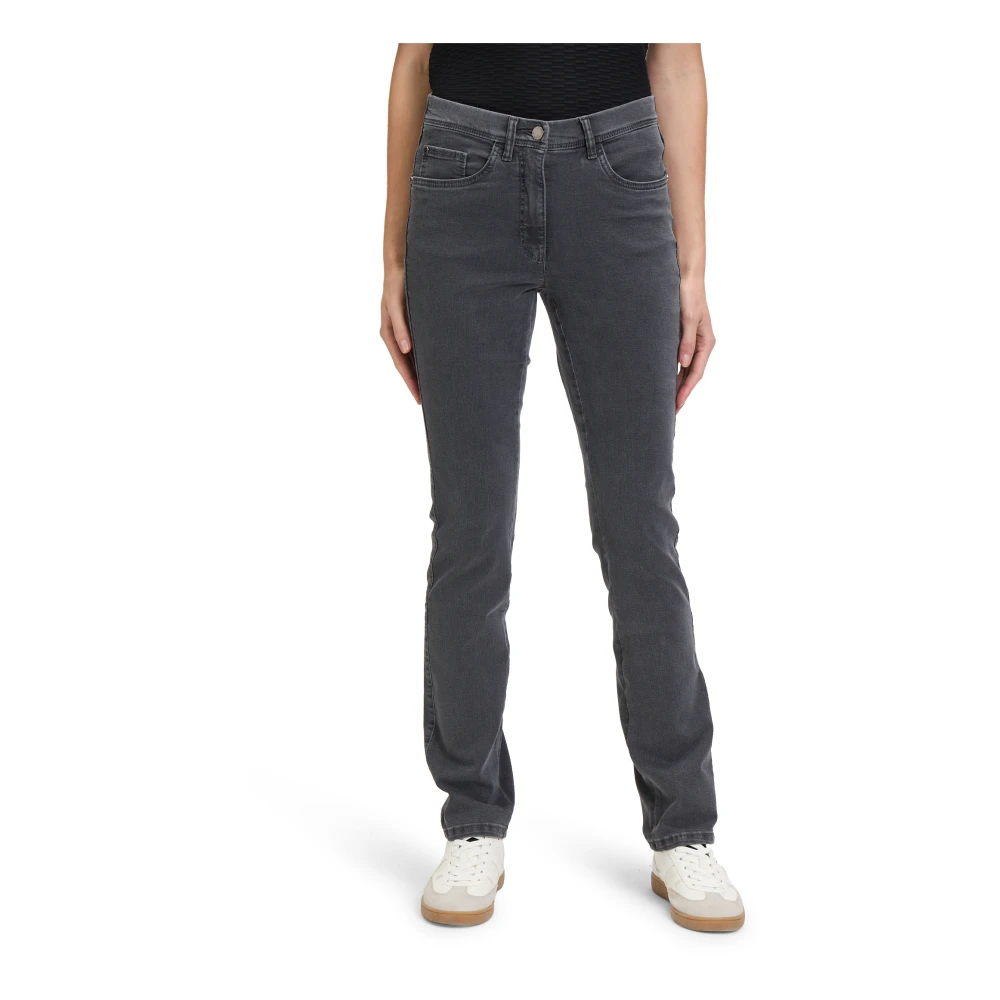 Betty Barclay Moderne Slim-Fit Stretch Broek Blue Dames