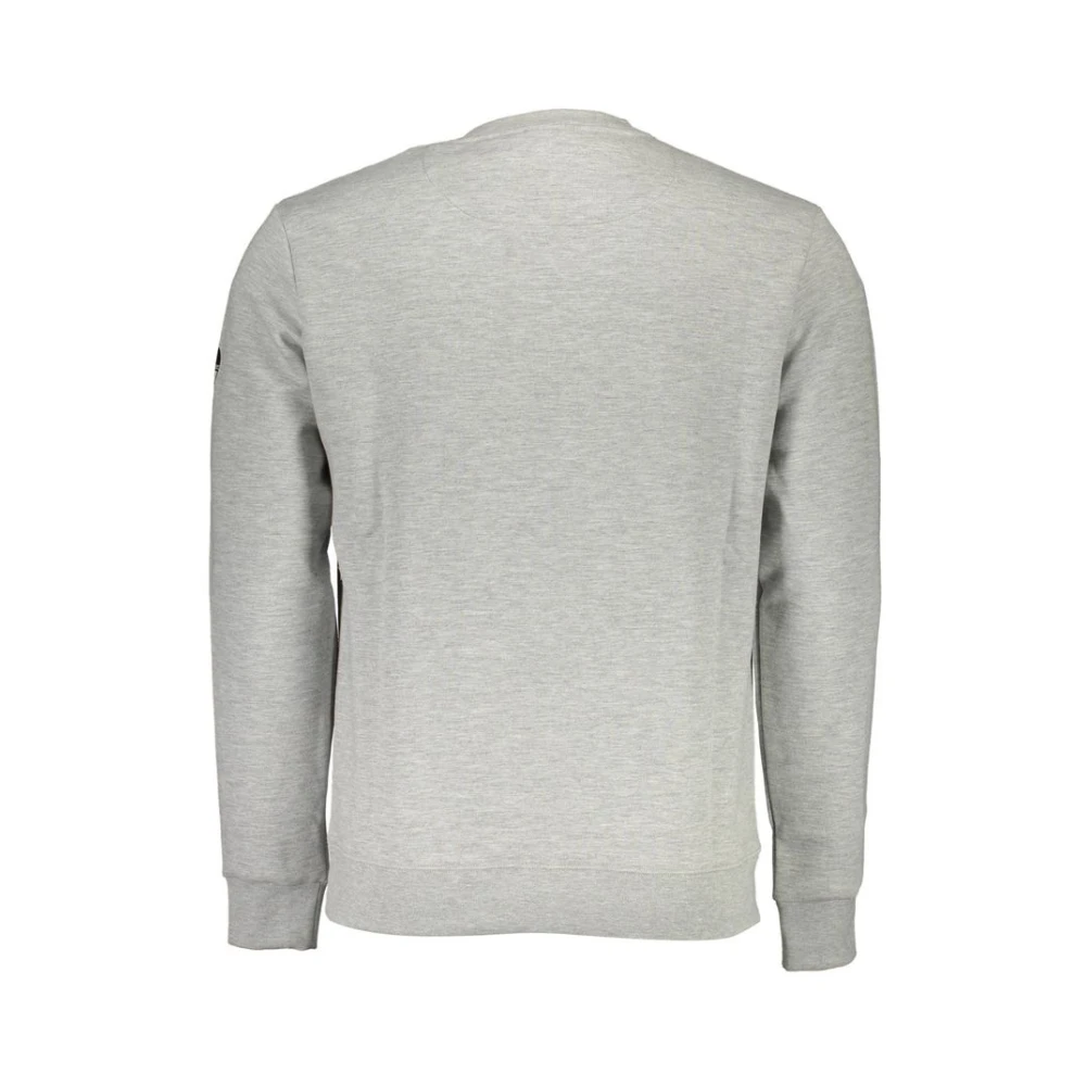 North Sails, Herren, Pullover, Grigio Cotton Men Sweatshirt, Grau, (S) - Bild 3