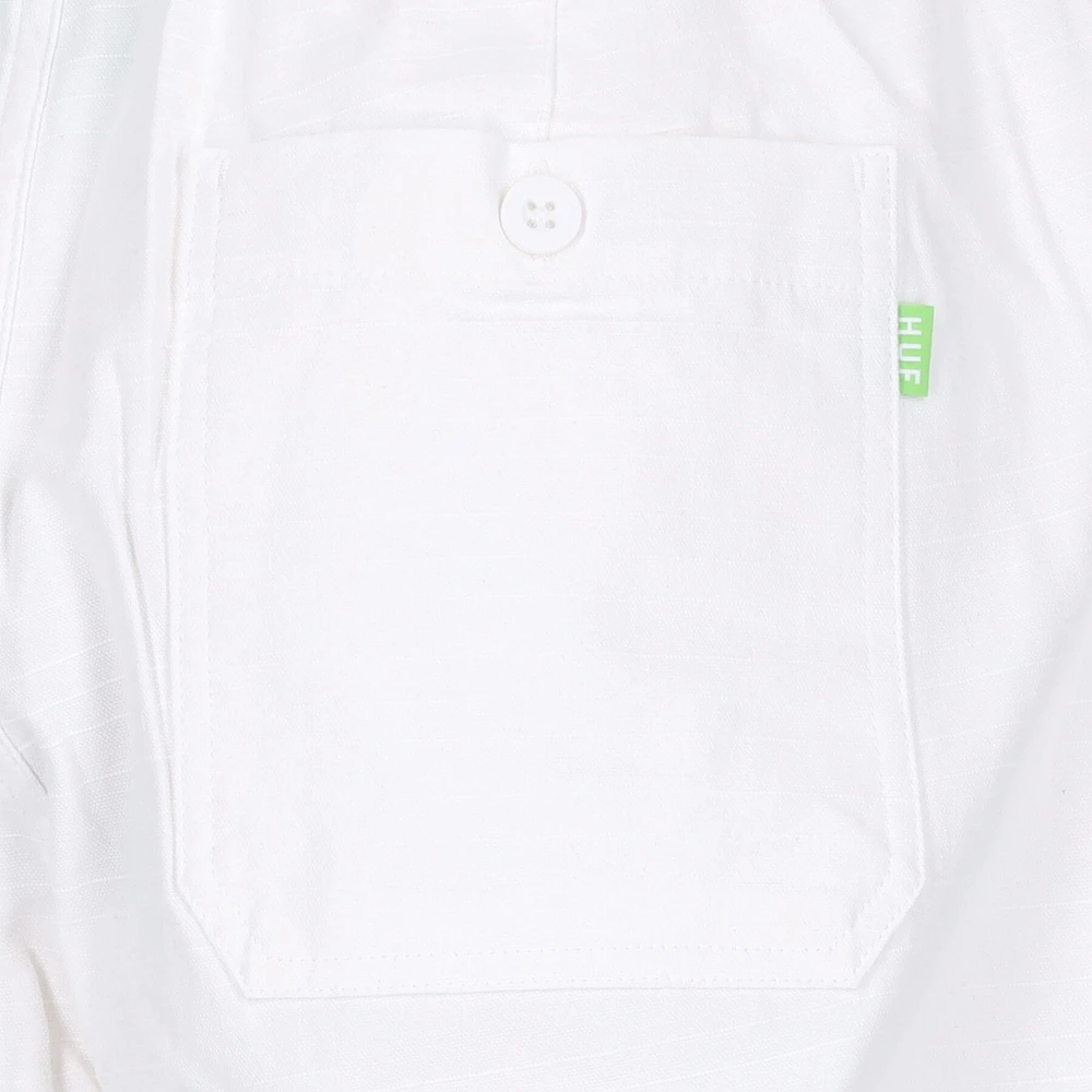 HUF Vrijetijdsskate Ripstop Broek met Buddy Grafisch White Heren