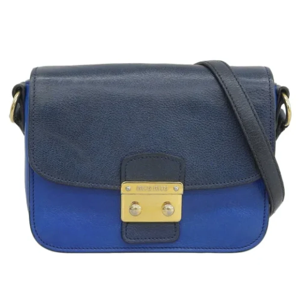 Pre-owned > Pre-owned Bags > Pre-owned Cross Body Bags - - Miu Miu Pre-owned - Modalova
