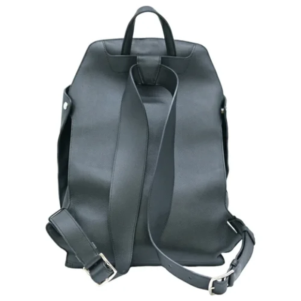 Hermès Vintage Pre-owned Fabric backpacks Black Dames