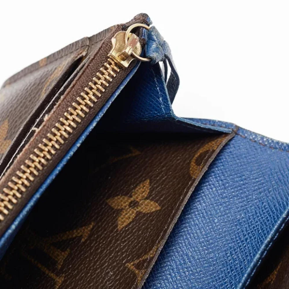 Louis Vuitton Vintage Pre-owned Coated canvas wallets Brown Dames