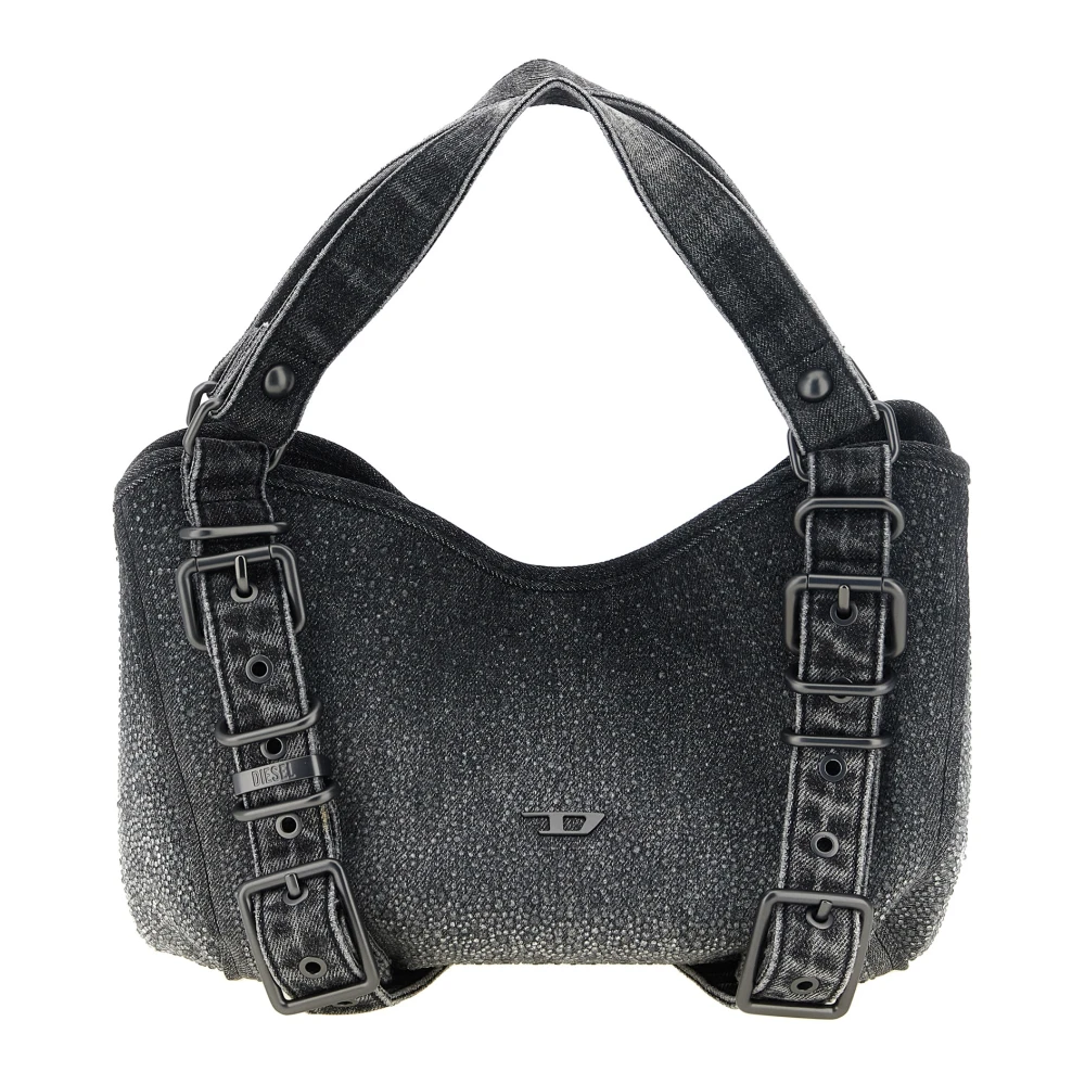 Diesel Donna Nero Borse, Taglia Unica, New,