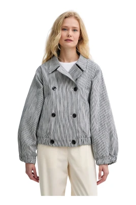 Randig Oversized Jacka