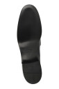 black-leather-loafers-with-metal-logo
