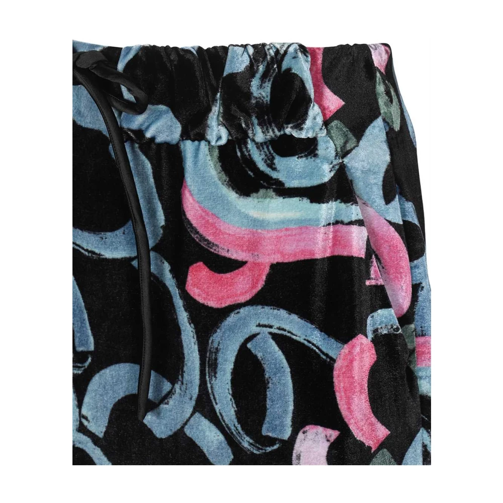 Emporio Armani Bedrukte rok met verstelbare trekkoord taille Multicolor Dames