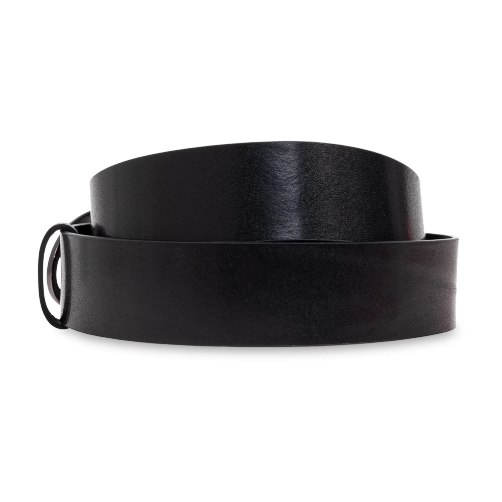 Diesel Riem Ovaal D Logo B Black Dames