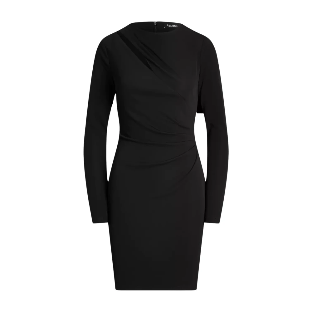 Ralph Lauren Zwarte cocktailjurk Black Dames