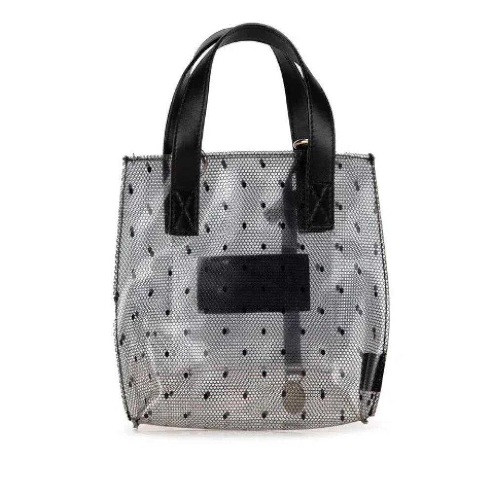 Valentino Vintage Pre-owned Canvas handbags Black Dames