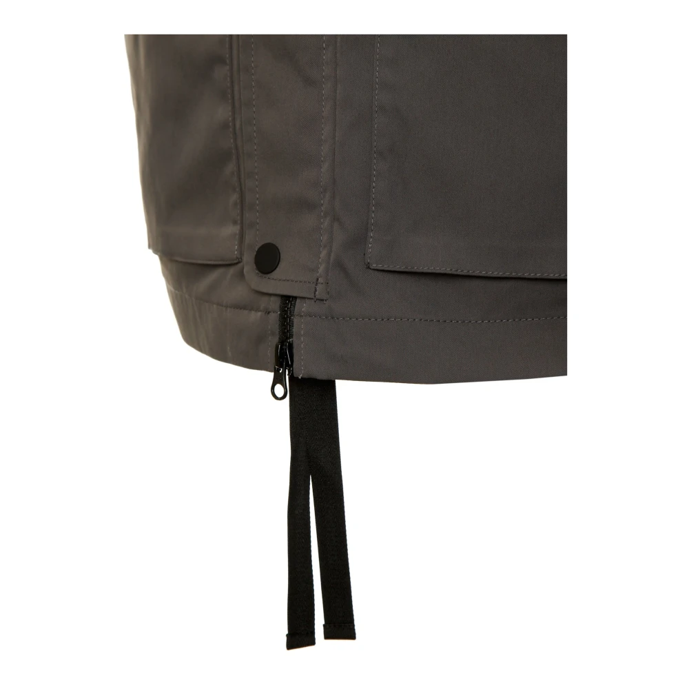 Carhartt WIP Mouwloos vest met V-hals Gray Heren