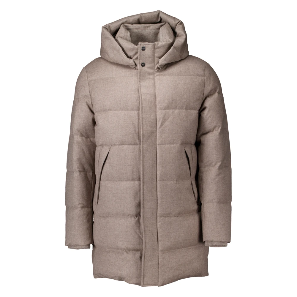 Duno Gewatteerde Beige Titan Levico Jas Beige Heren