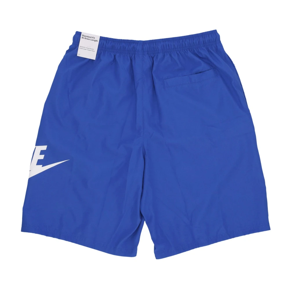 Nike Club Geweven Shorts Spel Royal Wit Blue Heren