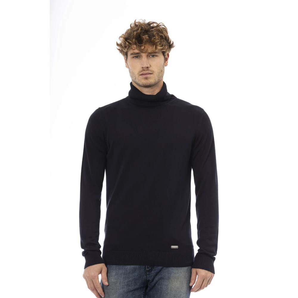 Baldinini Trendy Trui met Lange Mouwen Blue Heren