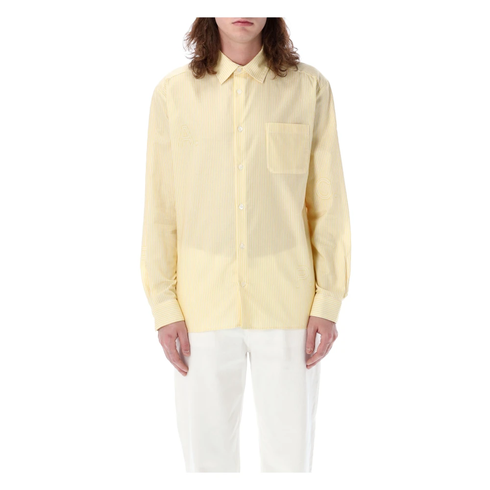 A.p.c. Sweatshirts Yellow Heren