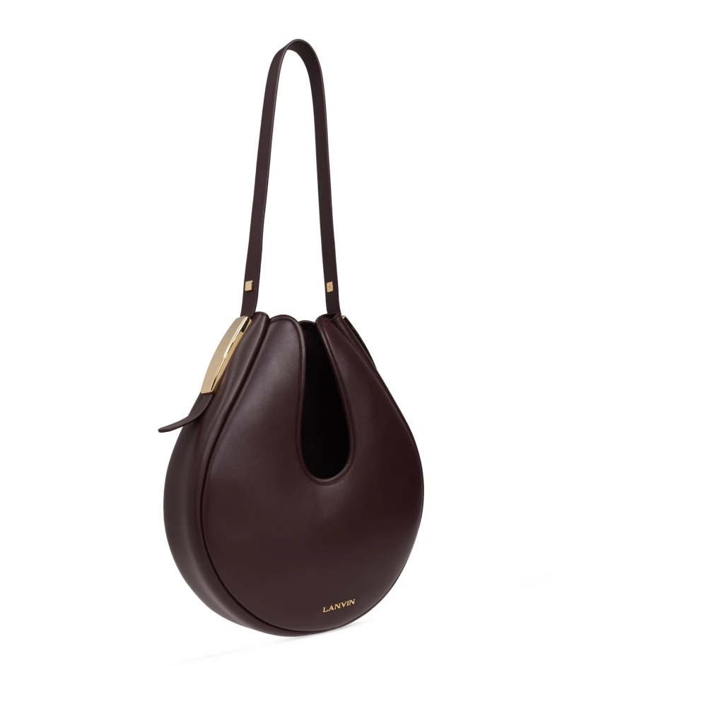 Lanvin Cymbal PM hobo tas Red Dames