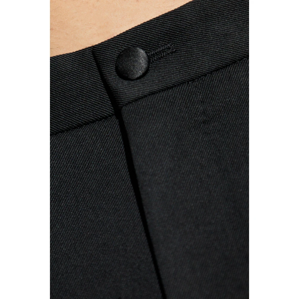 Dolce & Gabbana Wollen smokingbroek Black Heren