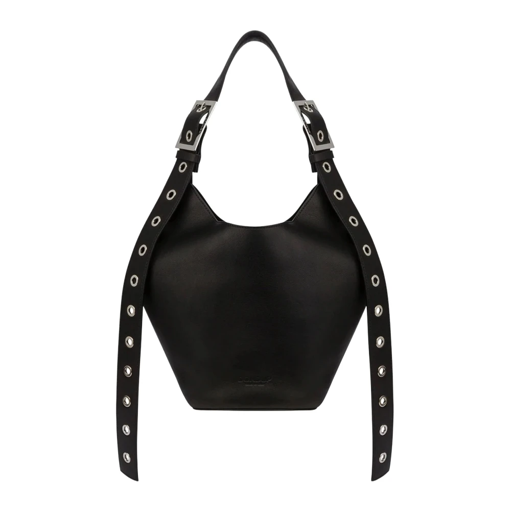 Dondup Women's Black Small Hobo - Shoulder Bags - One Size - Bags