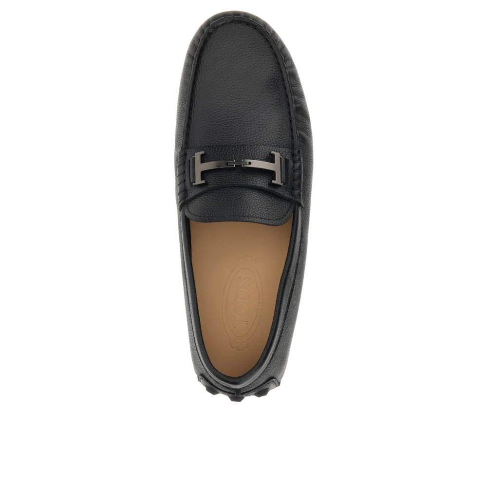 TOD'S Zwarte platte schoenen Black Heren