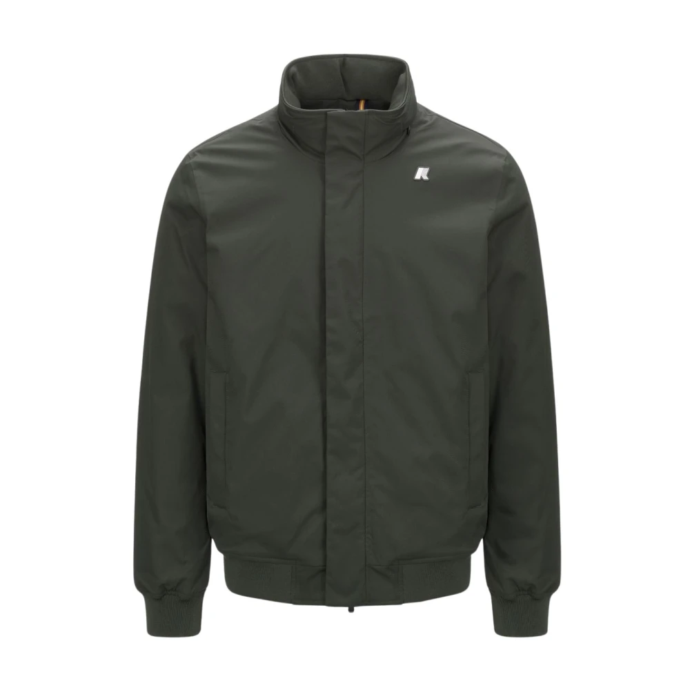 K-Way Men's Green Light Jacket - Light Jackets - S - Jackets
