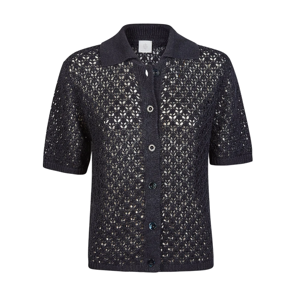 Eleventy Donna Blu Maglie, L, New,