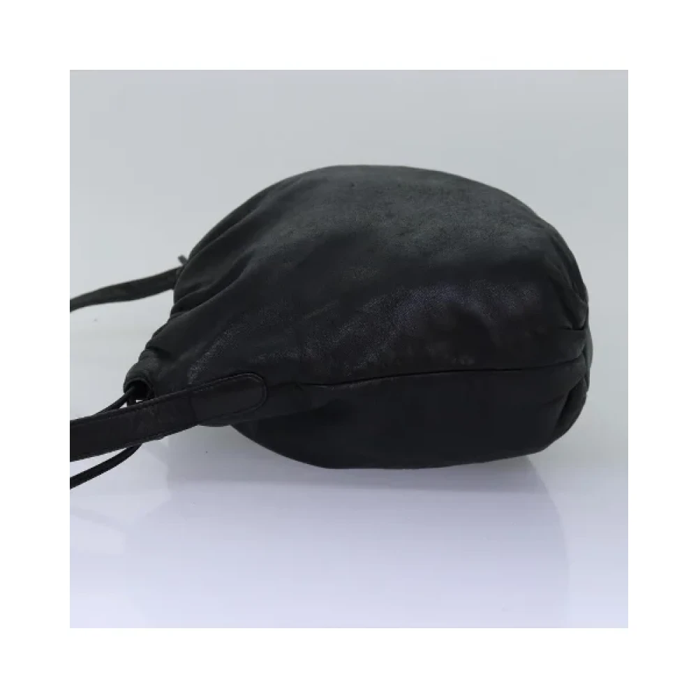 Loewe Pre-owned Leather shoulder-bags Black Dames