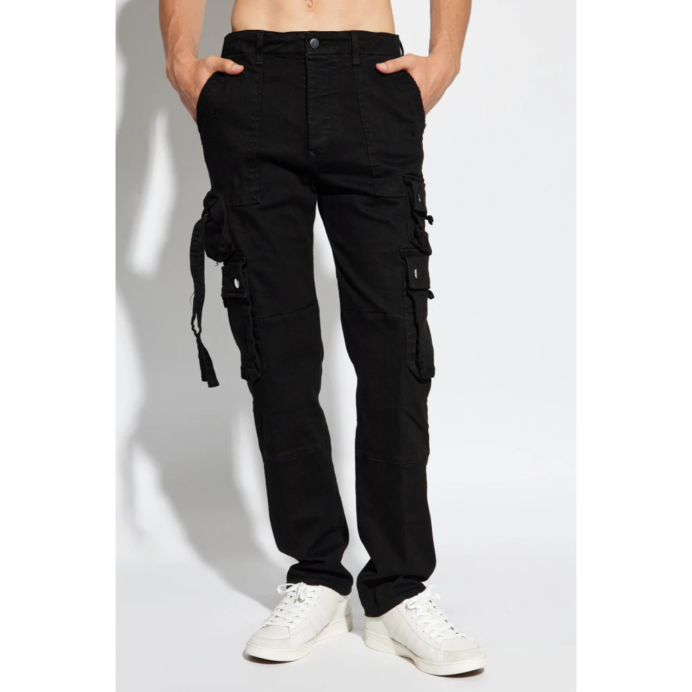 Amiri Cargo Jeans Black Heren