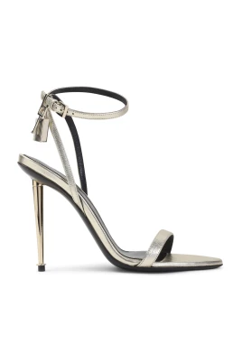 Padlock Spetsig Naken Sandal