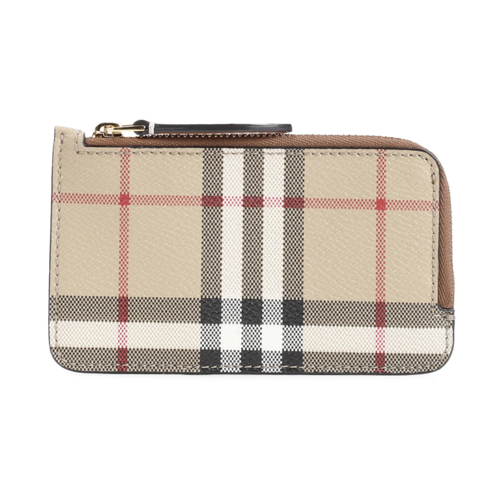 Burberry Archief Beige Ritskaarthouder Beige Dames