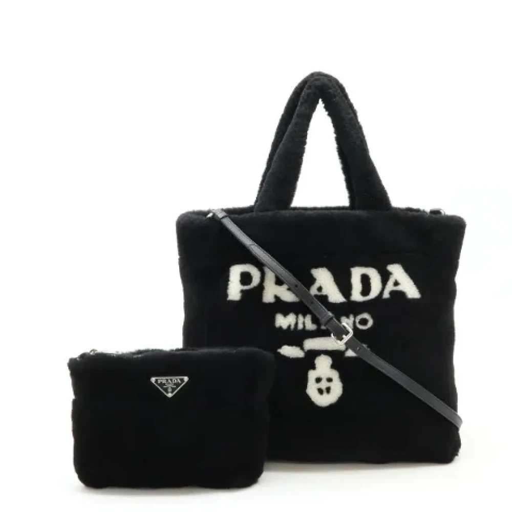 Pre-owned > Pre-owned Bags > Pre-owned Tote Bags - - Prada Vintage - Modalova