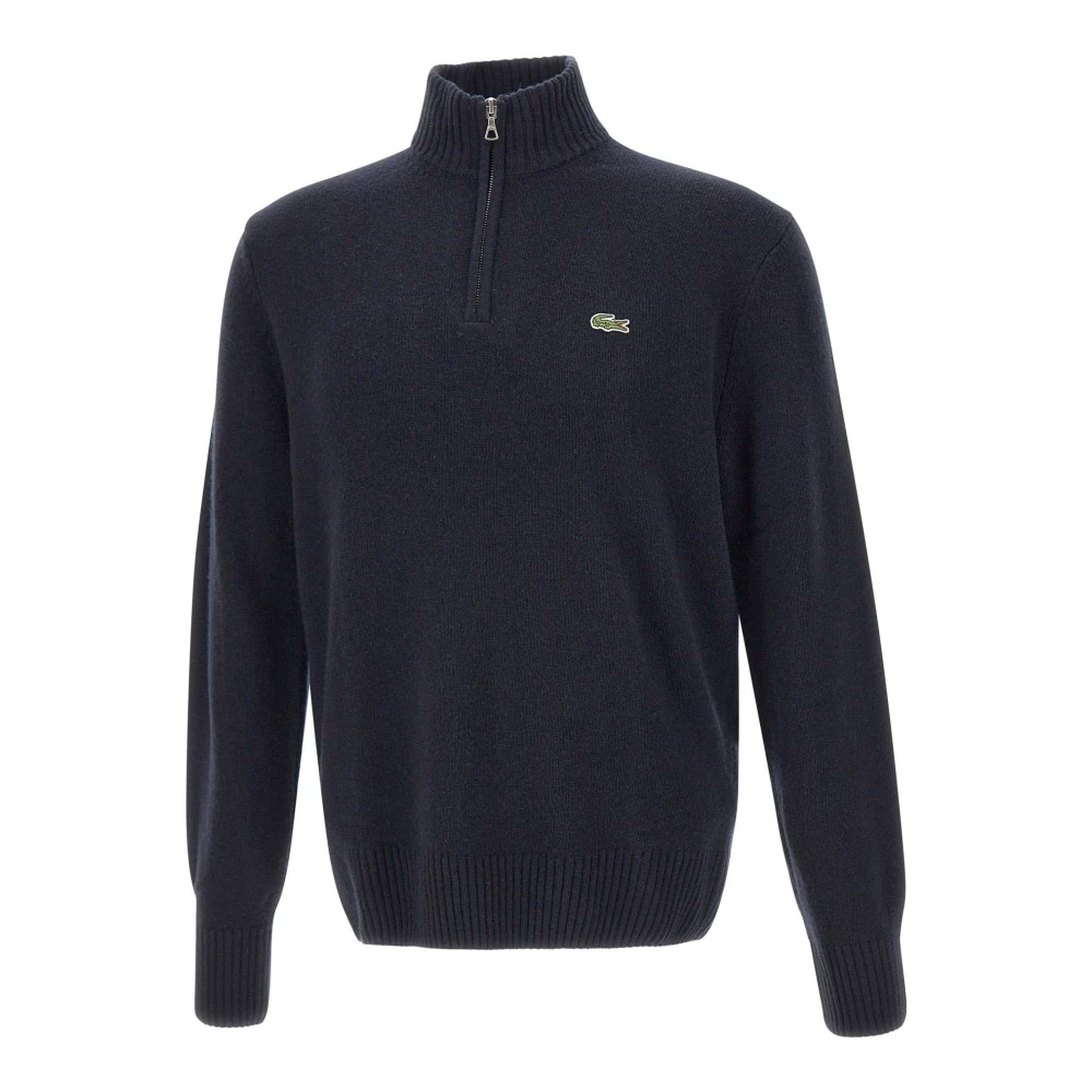 Lacoste 166 Maglione Half Zip Navy - Immagine 3