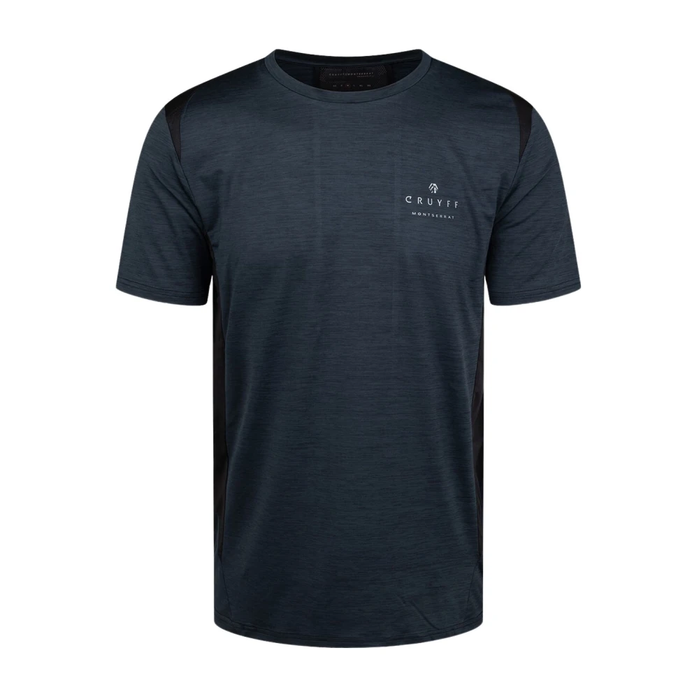 Cruyff Montserrat Elysium T-Shirt Zwart Black Heren