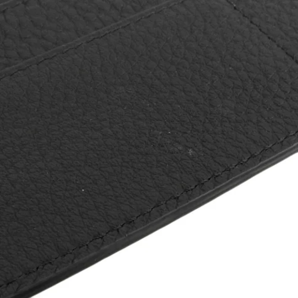 Fendi Vintage Pre-owned Leather wallets Black Dames