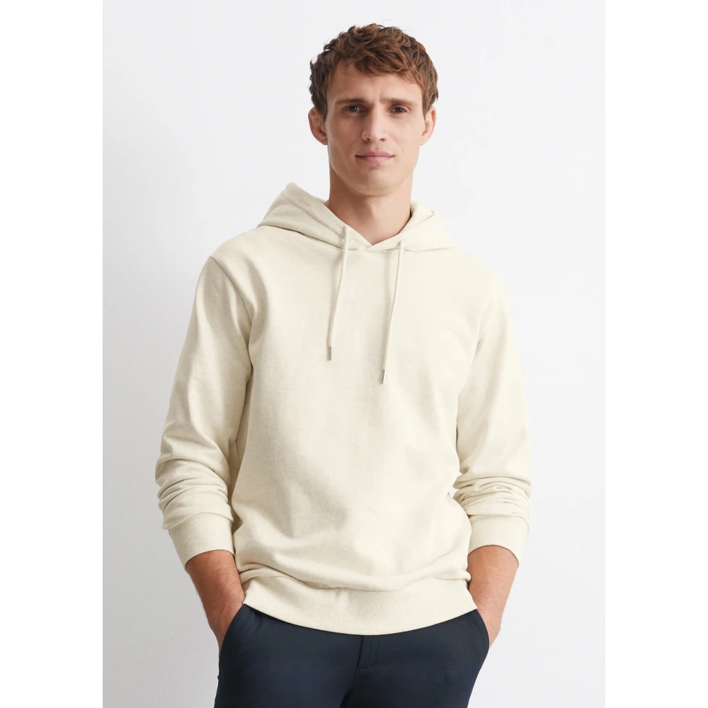 Marc O'Polo Hoodie regular White Heren