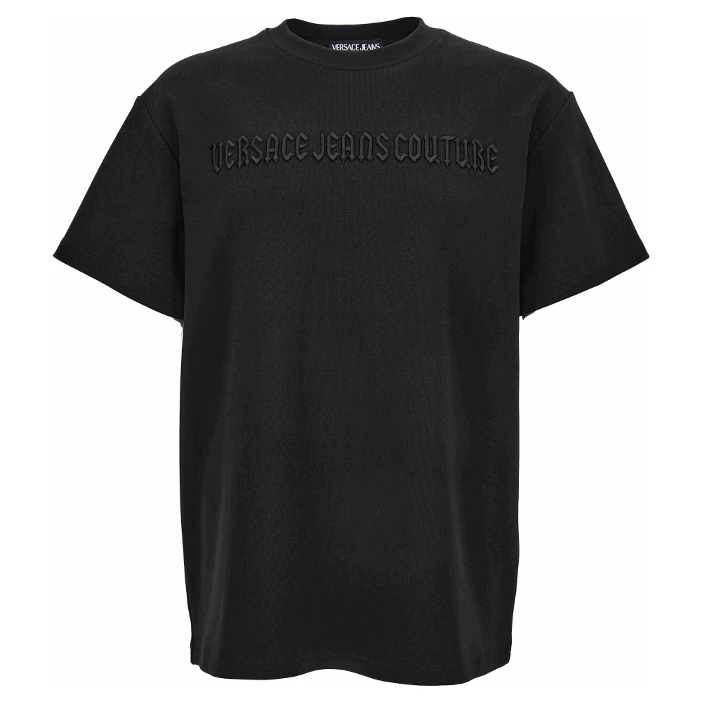 Versace Jeans Couture T-shirts en Polos Black Heren