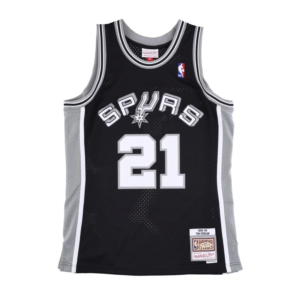 Mitchell & Ness Tim Duncan NBA Swingman Tank Top Black Heren
