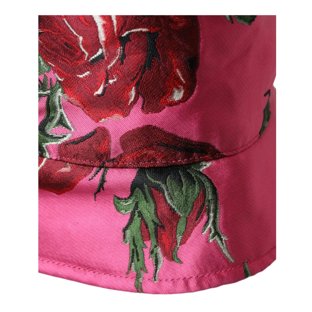 Dolce & Gabbana Roze Bloemen Emmerhoed Pink Heren