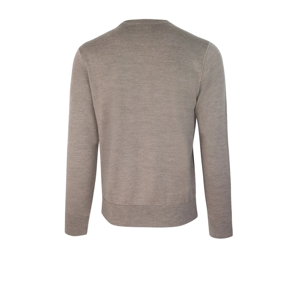 PAUL & SHARK Gestreepte trui voor laagjes Beige Heren