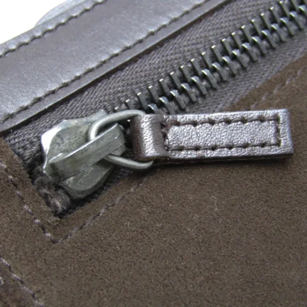 Gucci Vintage Pre-owned Leather gucci-bags Brown Dames