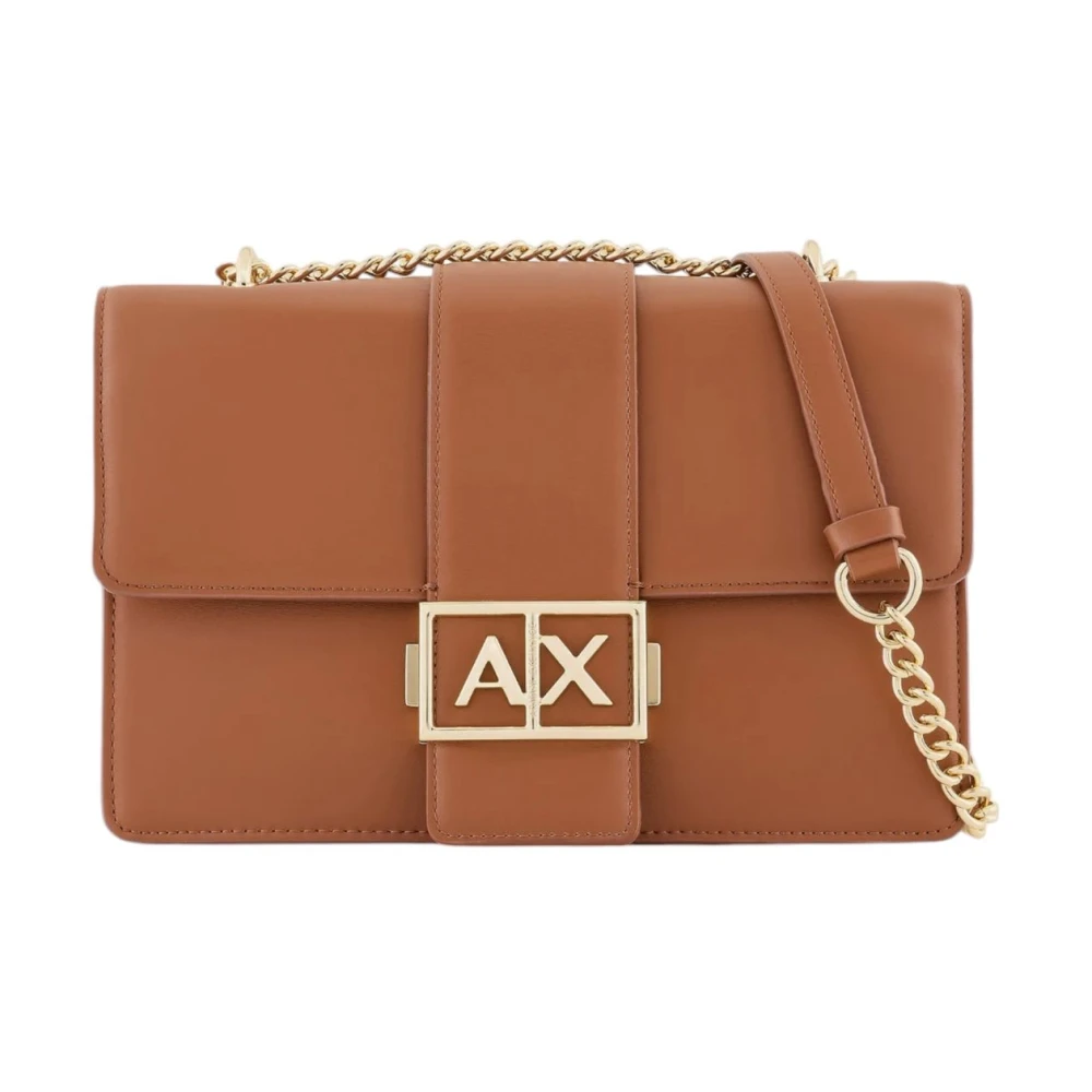 Armani Exchange Schoudertas Brown Dames