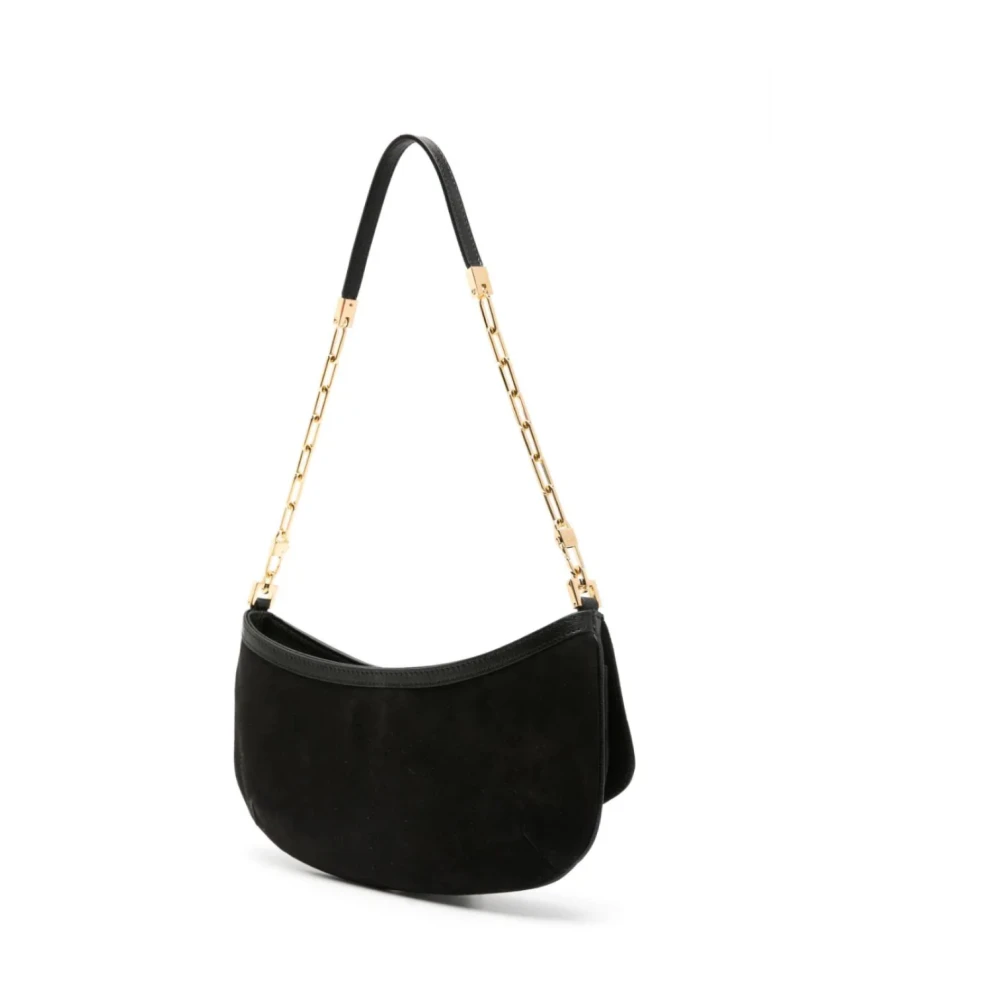 Gucci Schoudertas met Tiger Head Logo Black Dames