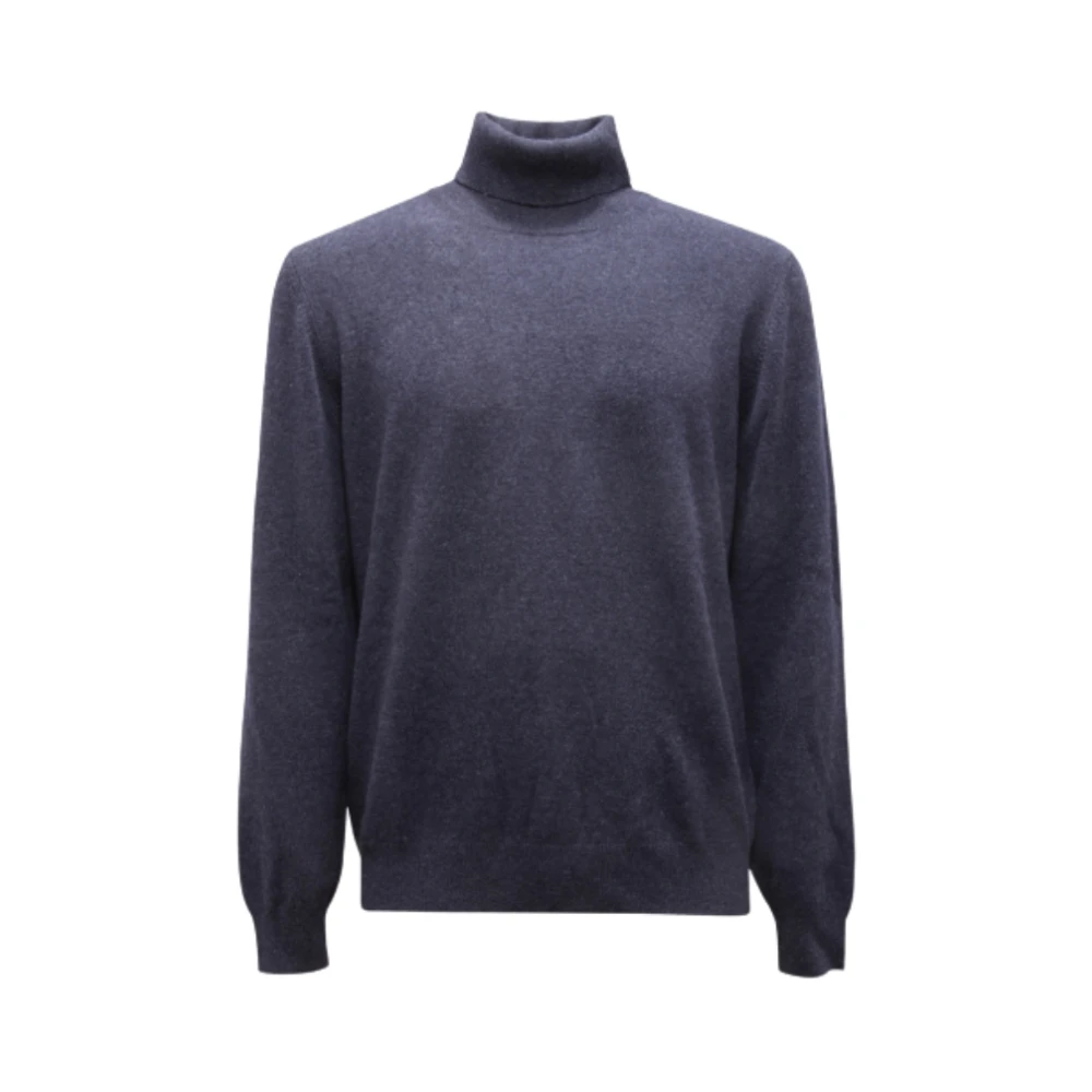 Gran Sasso Turtleneck Sweater Blue Heren